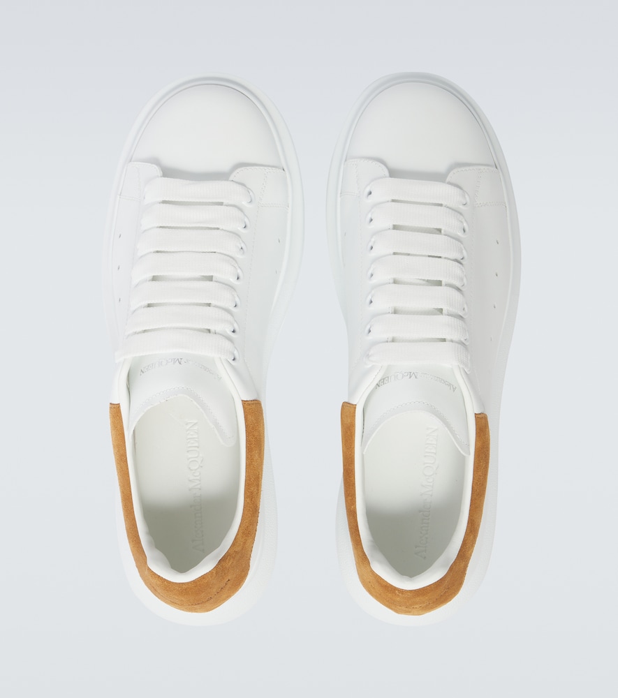  Mcqueen Mcqueen Baskets Oversized En Cuir 