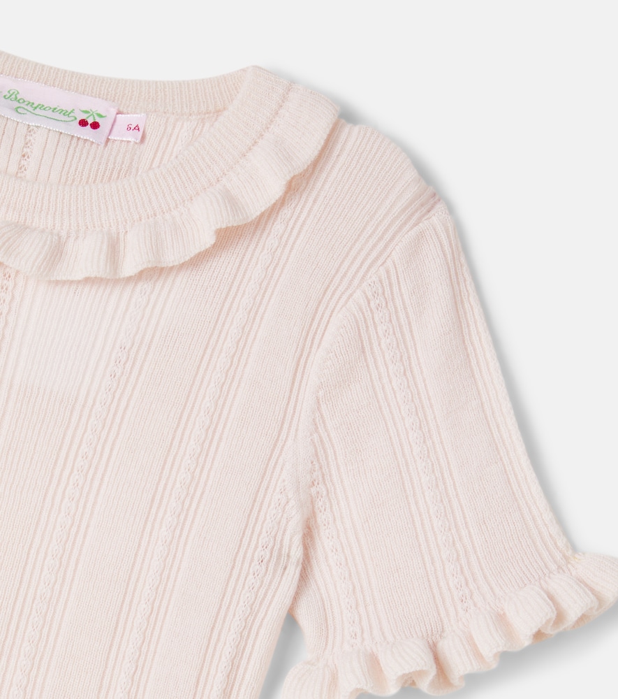  Bonpoint Bonpoint Pullover Lucie Aus Wolle, Seide Und Kaschmir 