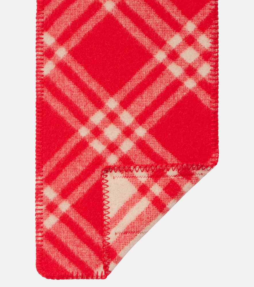  Burberry Burberry Schal Burberry Check Aus Wolle 