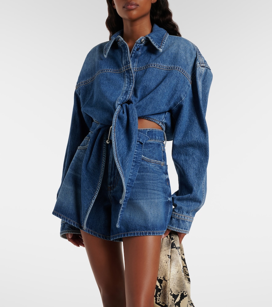 Sportmax Fiesta denim shorts