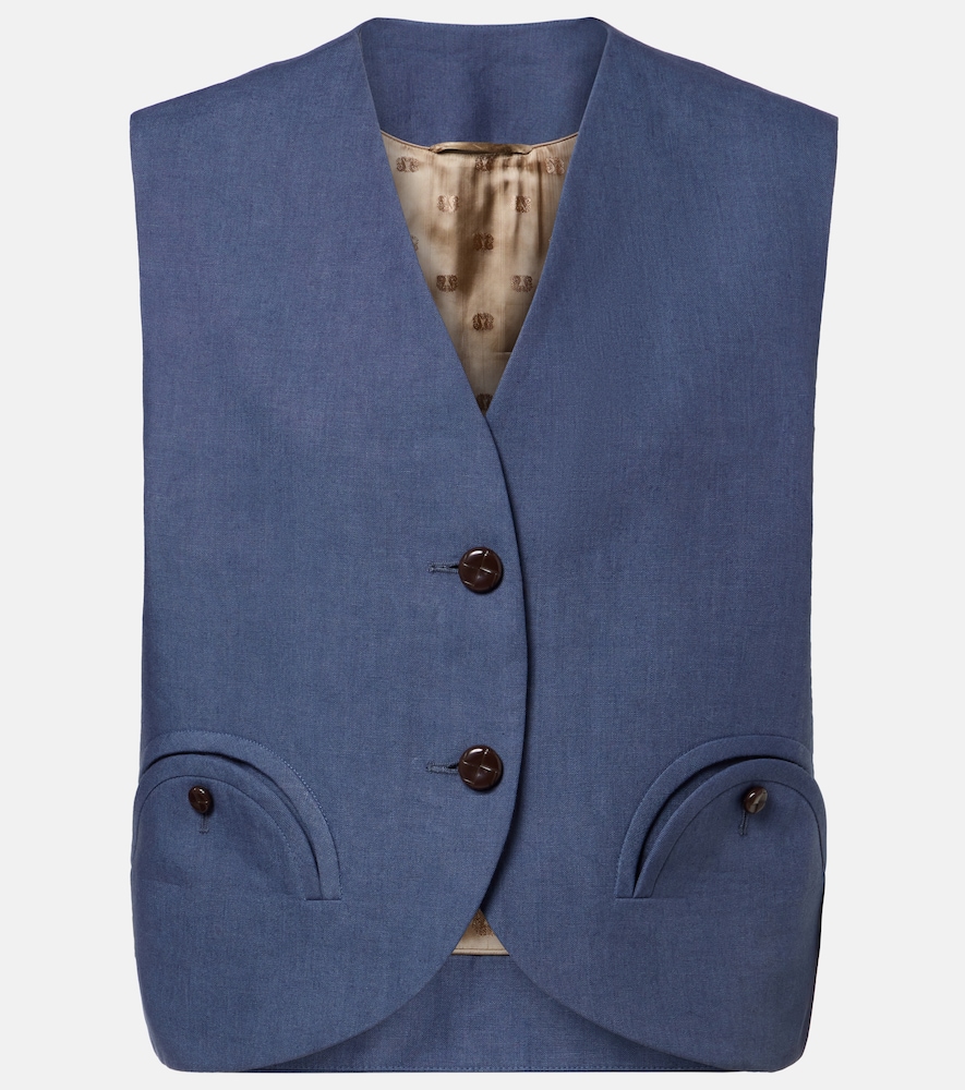Blaze Milano Blazé Milano Gliss linen vest