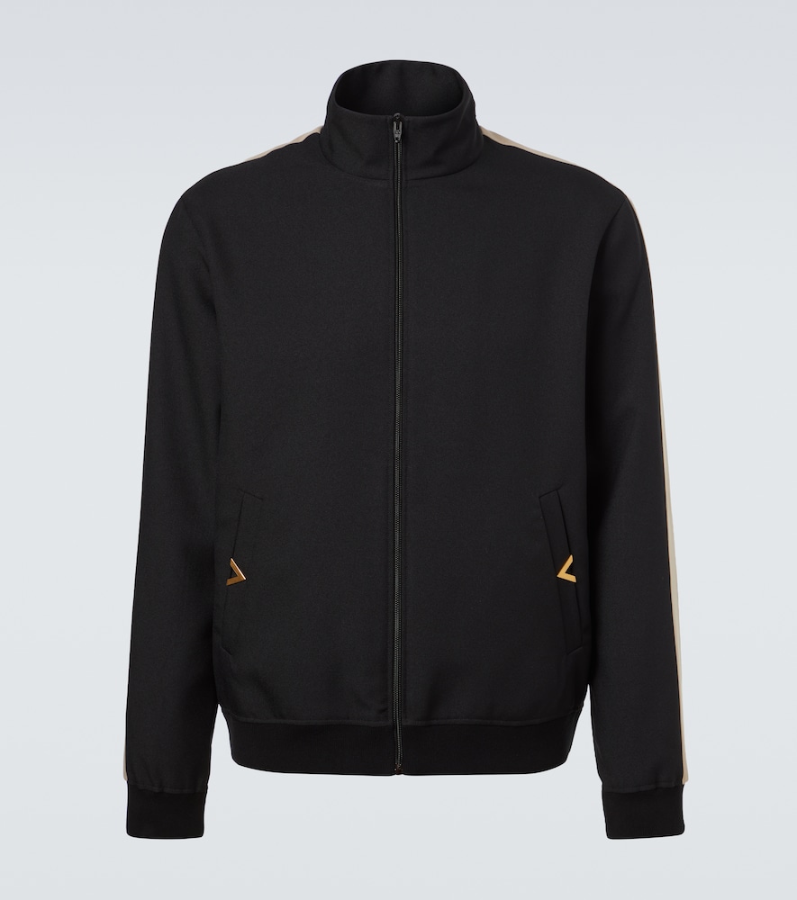 Valentino Men's Black Jersey Sweatshirt UK Size 42 - Mytheresa