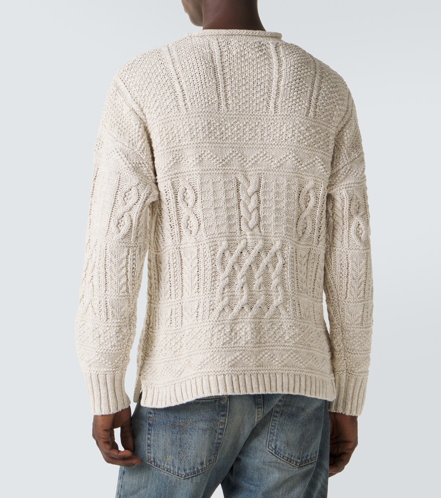 Rrl Rrl Pullover Aus Baumwolle Und Leinen 