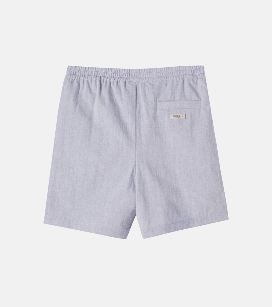  Donsje Donsje Shorts Plom In Misto Cotone 
