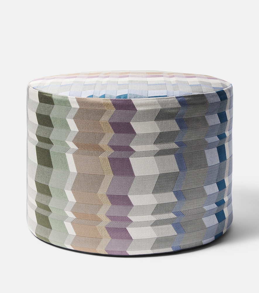 Missoni Unisex Multicoloured Positano Cotton-Blend Pouf - Mytheresa