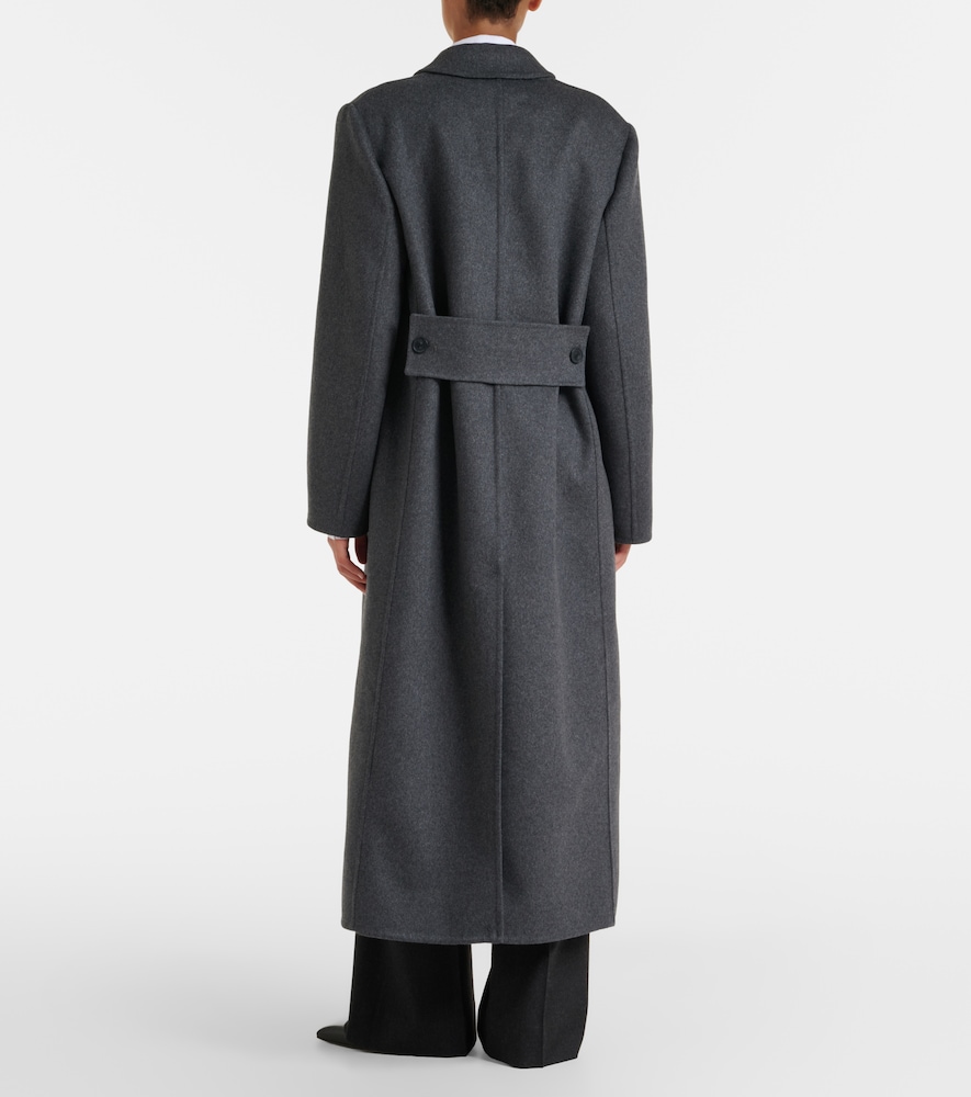  Victoria Beckham Victoria Beckham Double-breasted Wool-blend Coat 