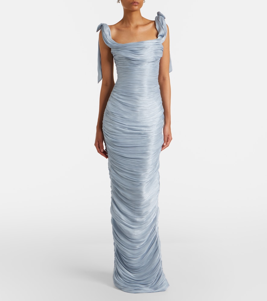  Marmar Halim Marmar Halim Ruched Gown 
