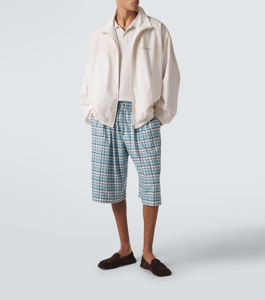  Acne Studios Acne Studios Shorts Aus Flanell 
