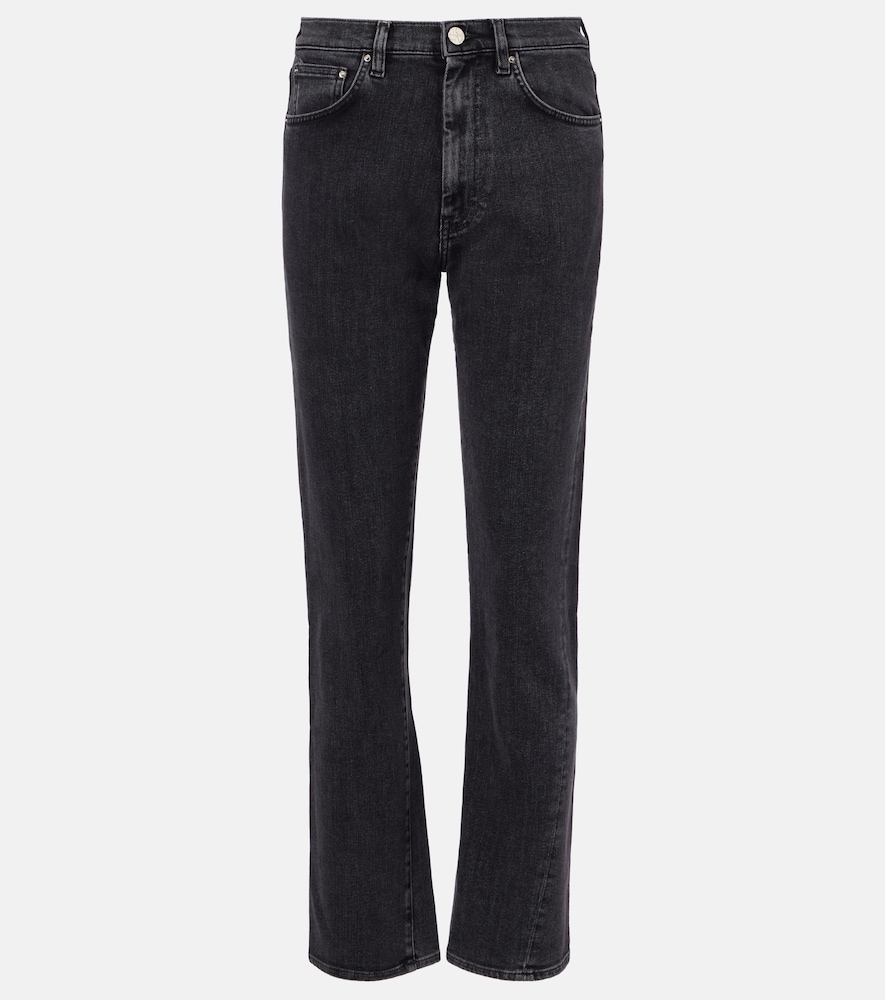 Low-Rise Straight Jeans