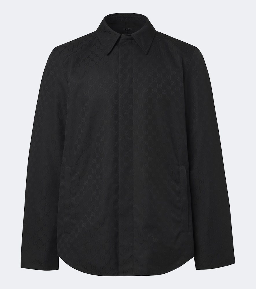 GUCCI Gucci GG canvas cotton shirt