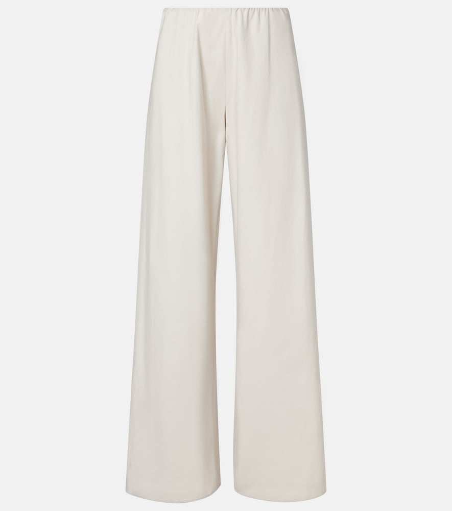 Vince Women's White Colette Cotton Twill Wide-Leg Pants UK Size 10 - Mytheresa