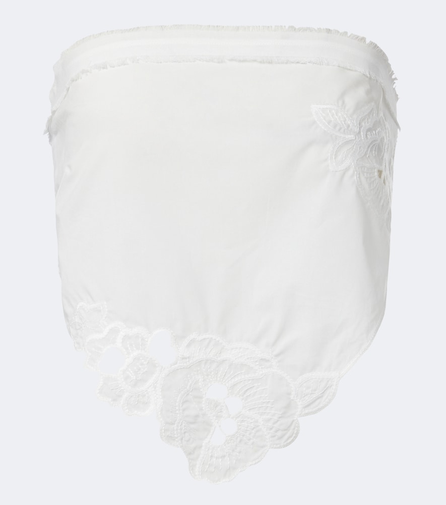 SIR Klara embroidered cotton scarf - Women's Accessories