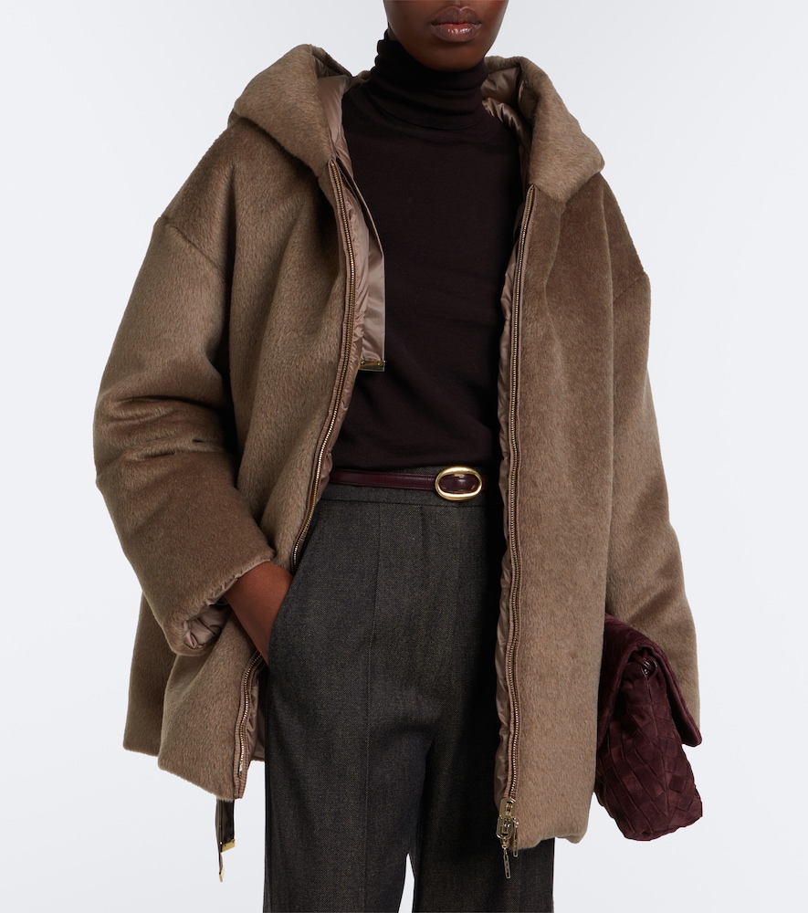 The Cube Reversible Alpaca And Wool Down Jacket
