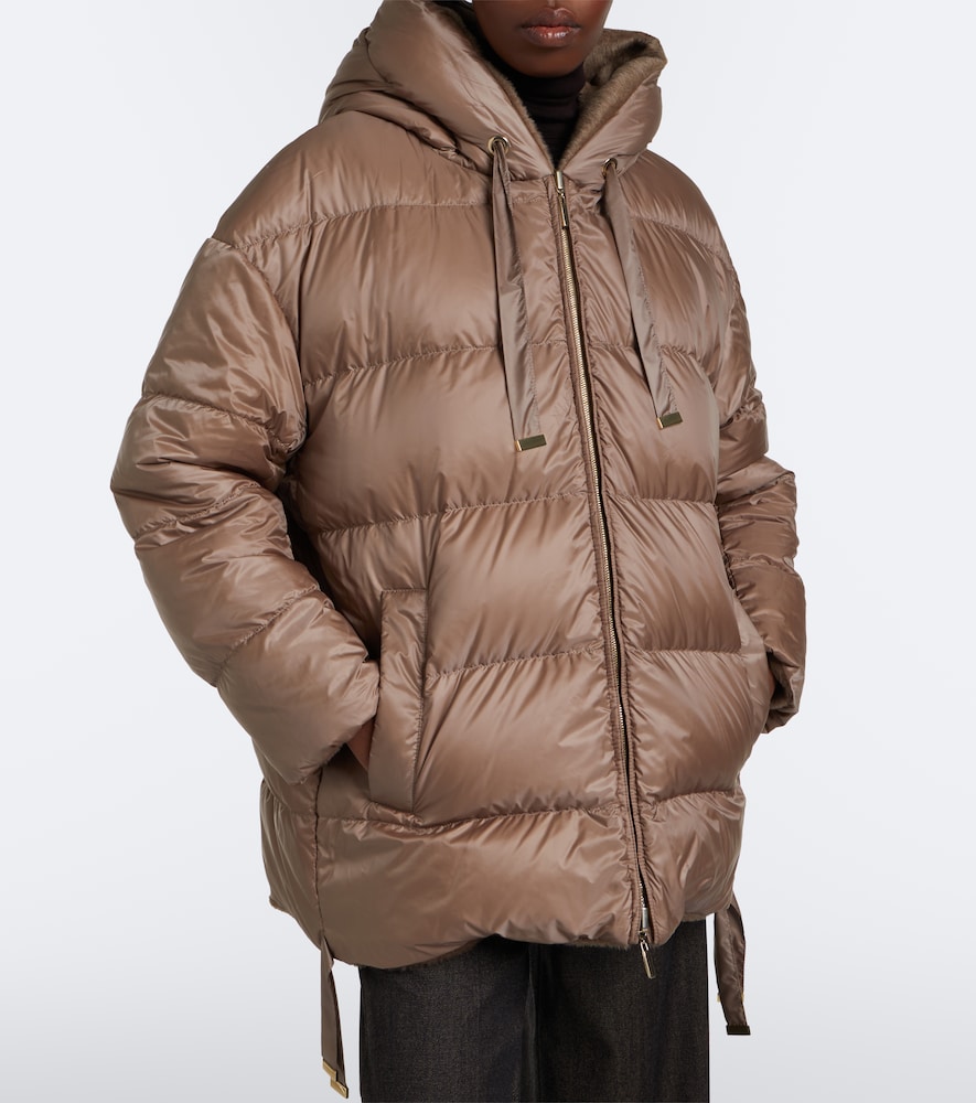 The Cube Reversible Alpaca And Wool Down Jacket