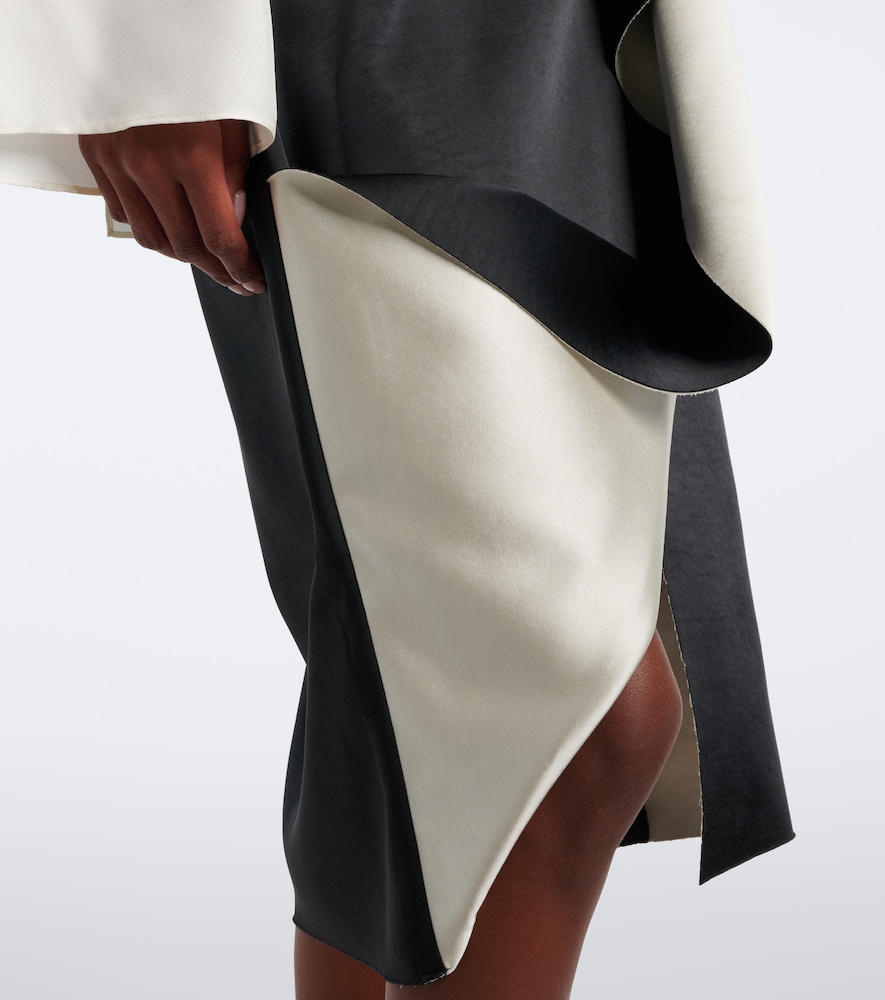 Róhe Draped Asymmetric Midi