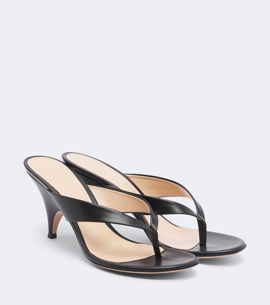 Sofia Leather Thong Sandals