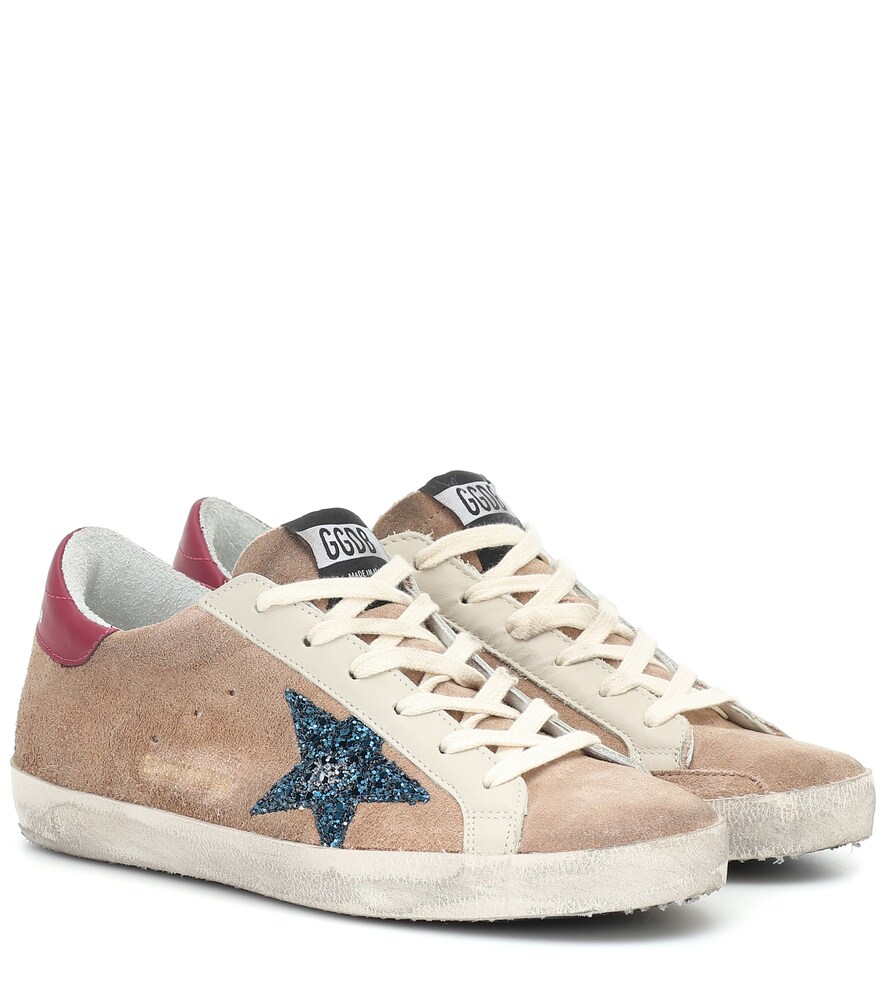 Golden Goose Superstar Suede Sneakers 