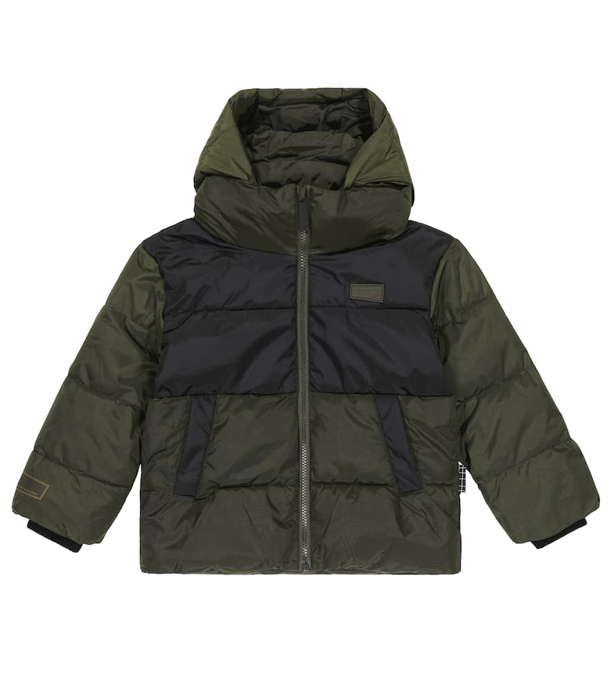 Molo Hilo colorblocked puffer jacket