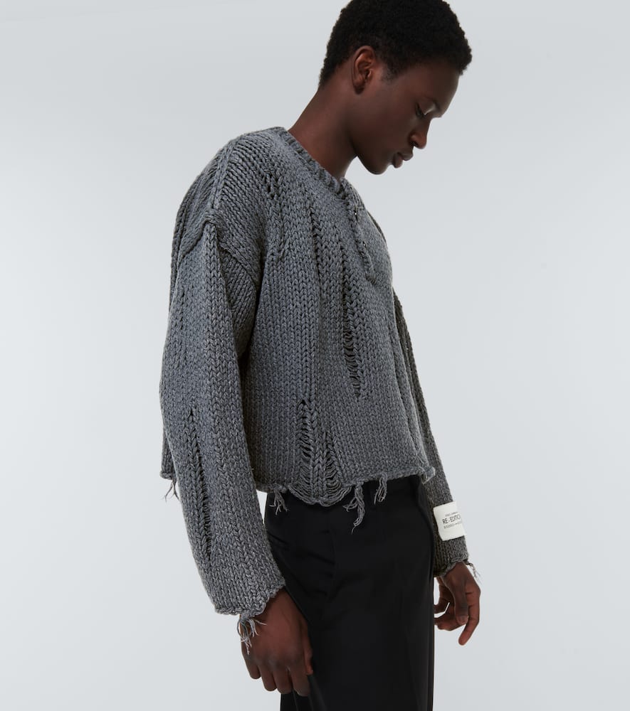 Dolce & Gabbana Cotton And Linen Sweater In Variante Abbinata