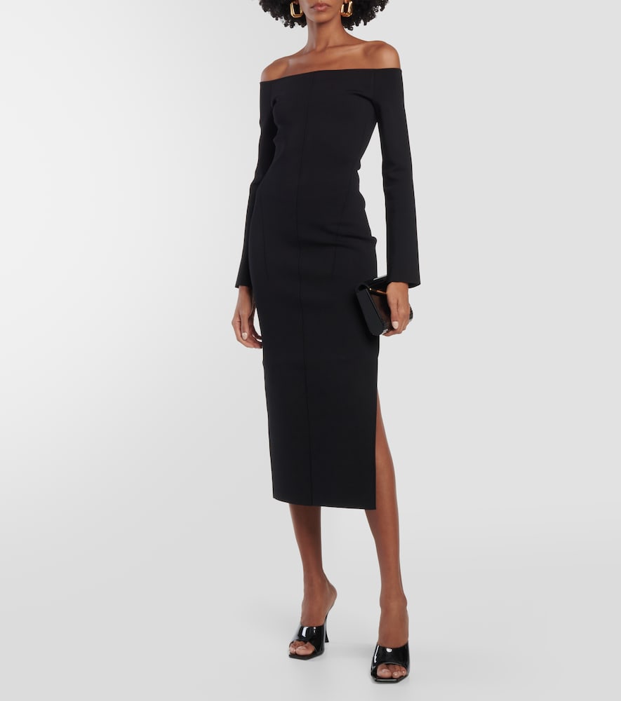  Galvan Galvan Off-shoulder-midikleid Aphrodite 