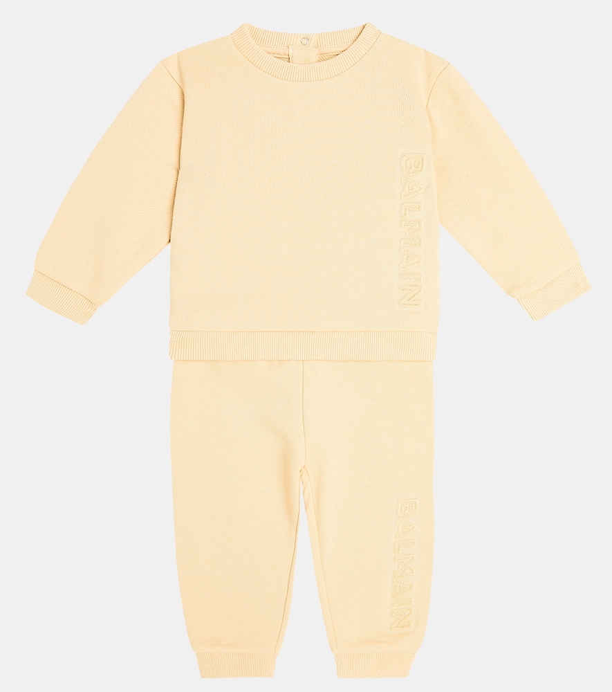  Balmain Kids Balmain Kids Baby Set Aus Sweatshirt Und Jogginghose 