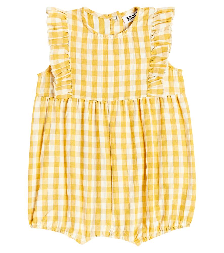 Molo Baby Felicia checked playsuit