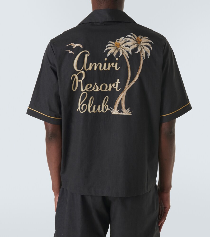  Amiri Amiri Besticktes Hemd Resort Club Aus Baumwolle 