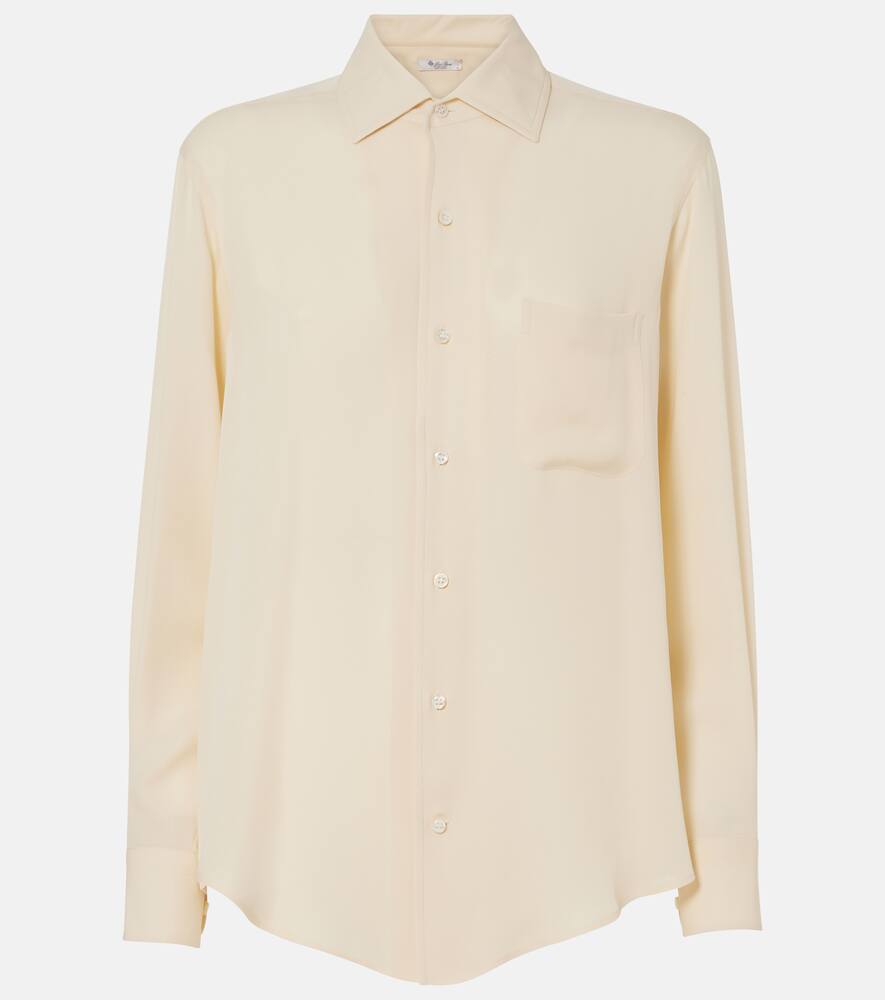 Loro Piana André silk georgette shirt