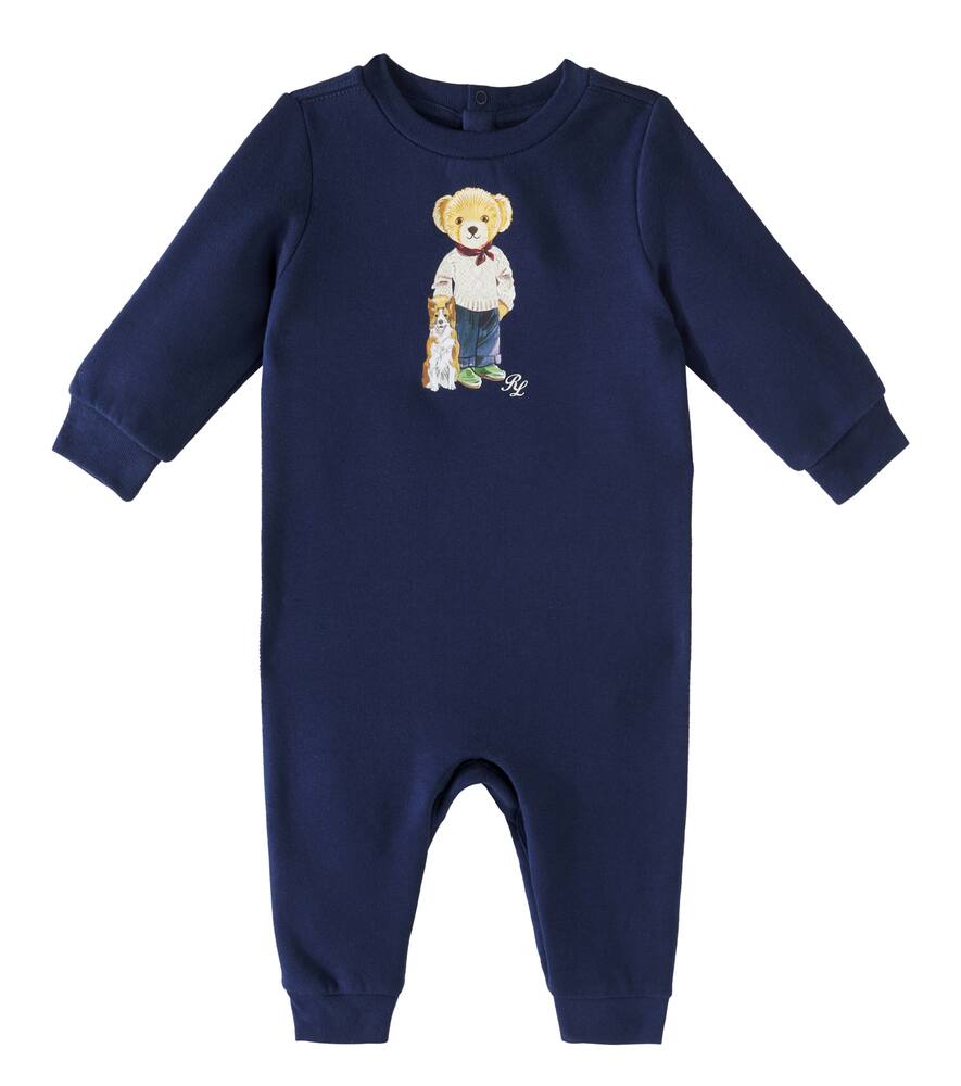 Polo Ralph Lauren Kids Baby Polo Bear cotton-blend onesie
