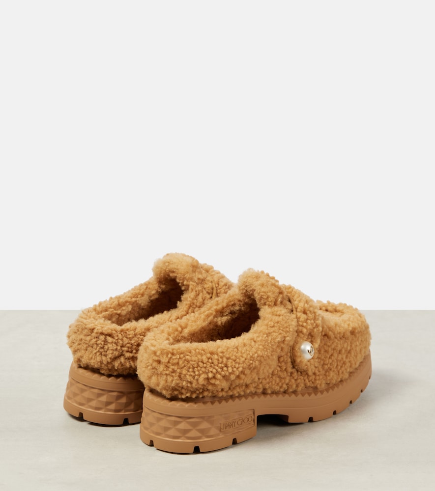  Jimmy Choo Jimmy Choo Shea Shearling Mules 