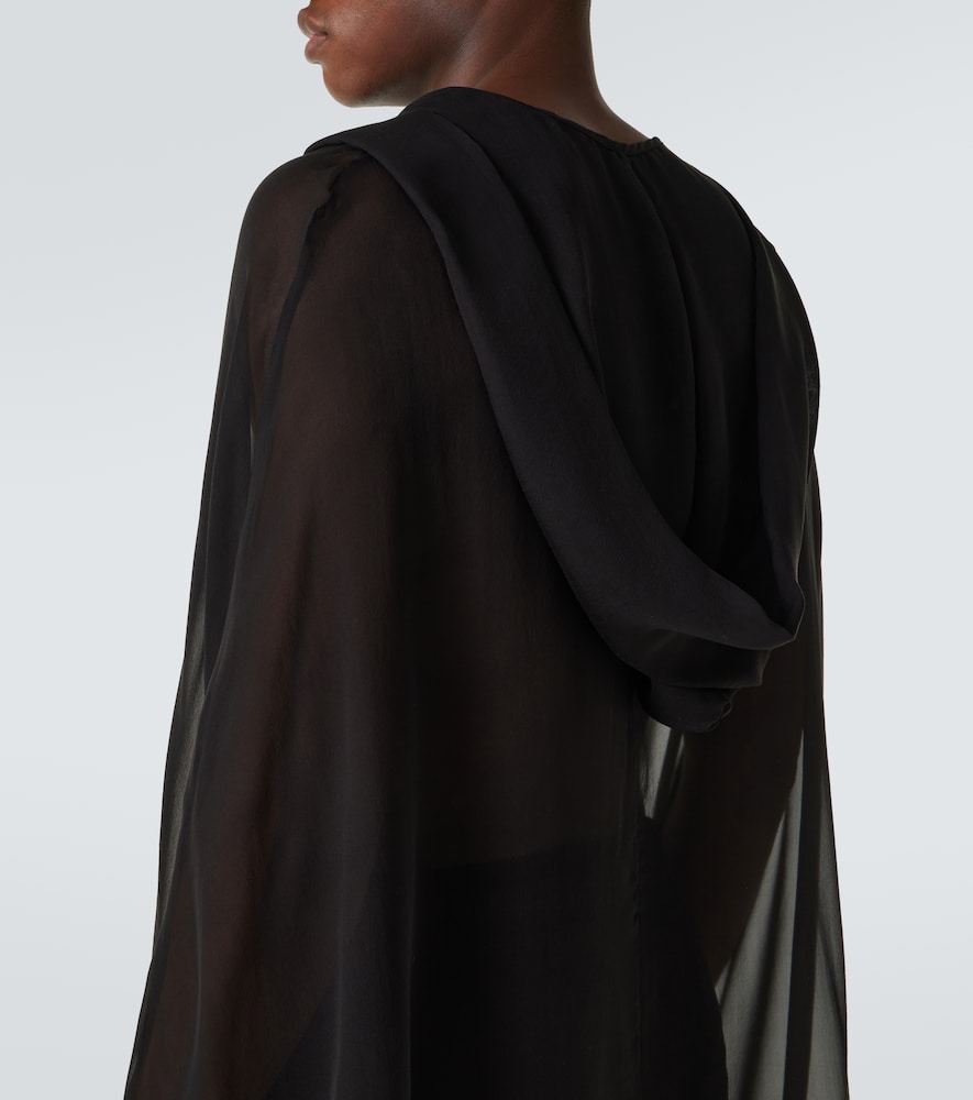  Rick Owens Rick Owens Hoodie Aus Seide 