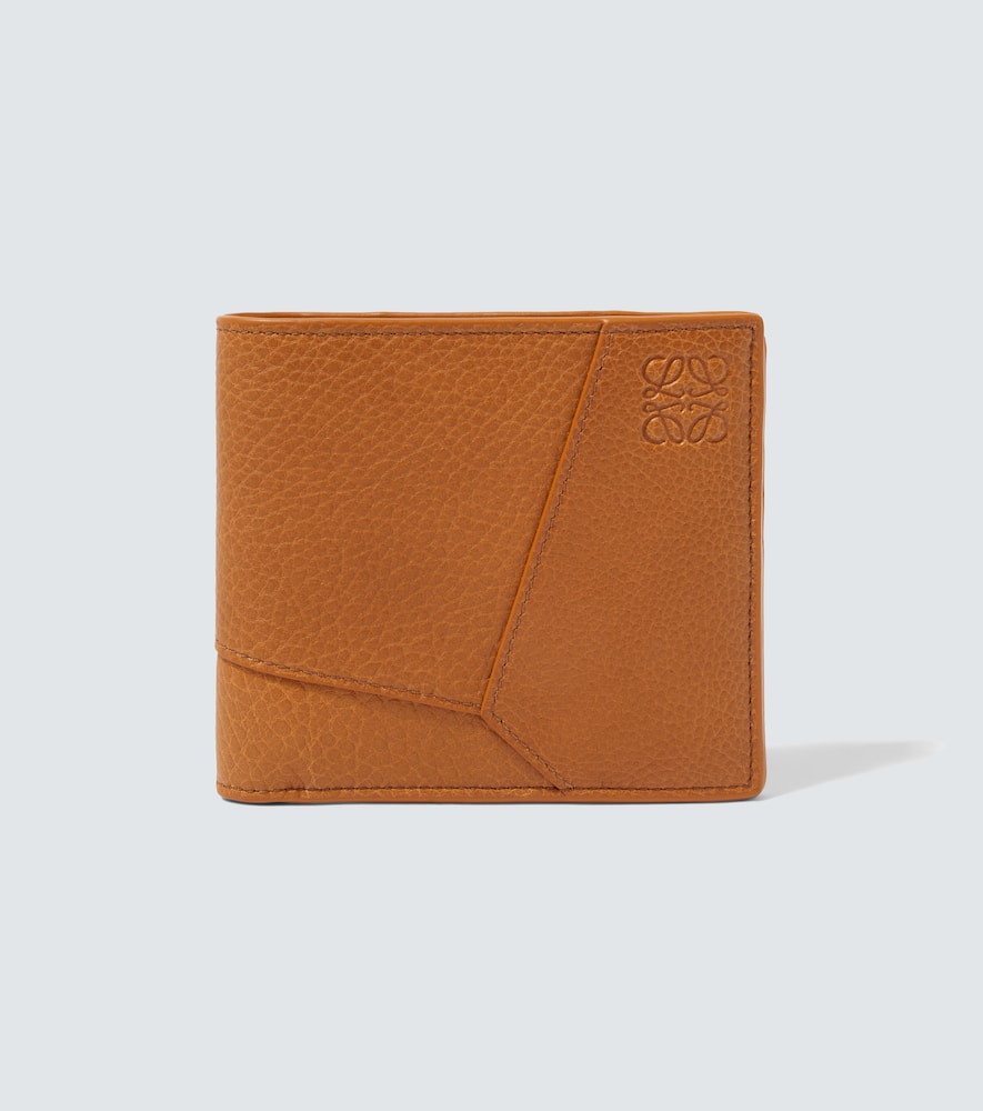 Loewe Puzzle Edge Bifold Wallet In Brown