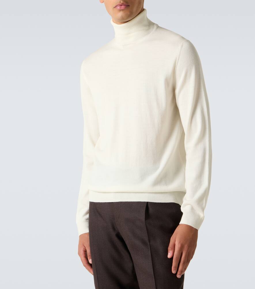 Slowear Virgin Wool Sweater In White