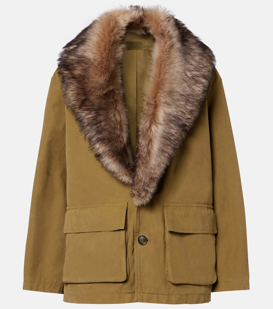 Nili Lotan Ronay shearling-trimmed cotton parka | Thumbnail 8