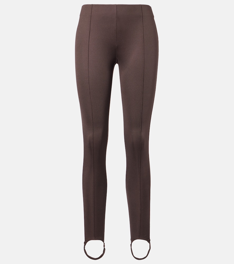 The Frankie Shop Caserta high-rise stirrup leggings