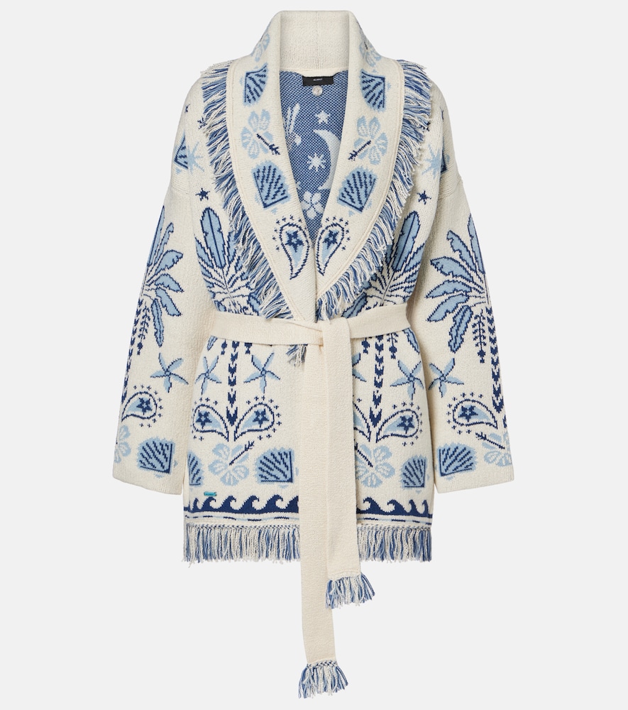 Alanui Cardigan Echoes Of The Island en laine et coton 1440 €