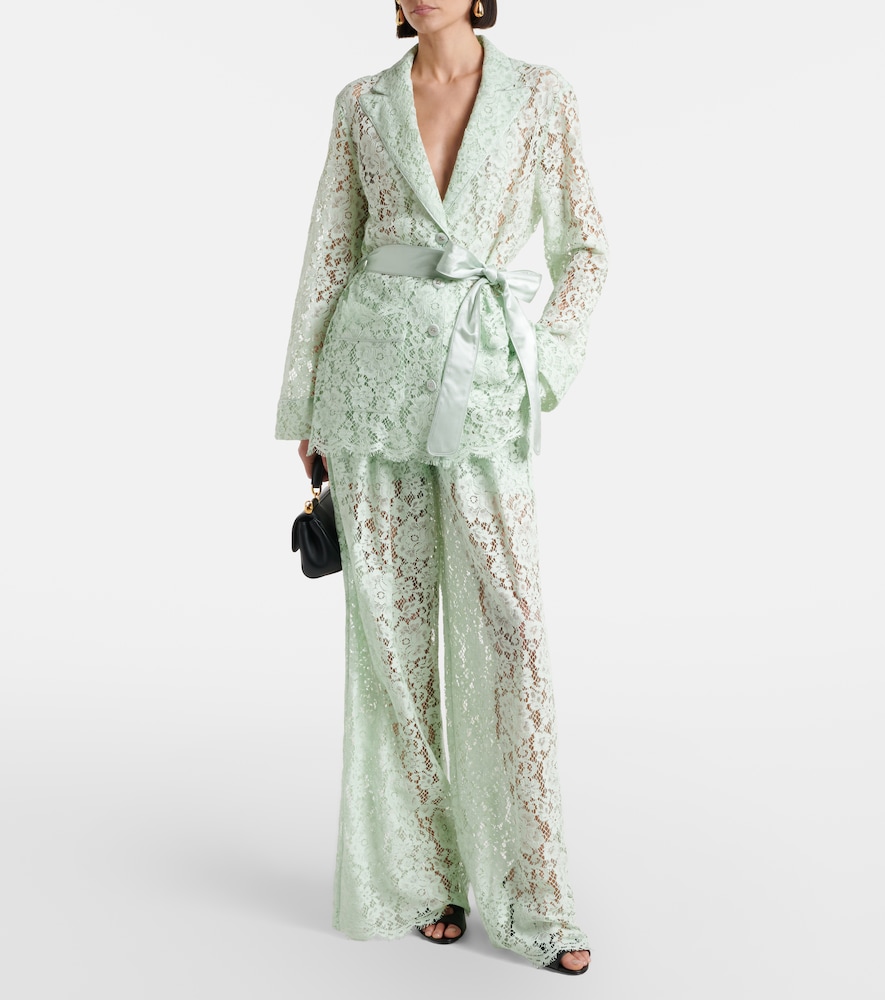 Dolce & Gabbana Lace wide-leg pants