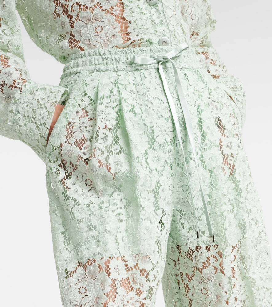  Dolce&gabbana Dolce&gabbana Lace Wide-leg Pants 