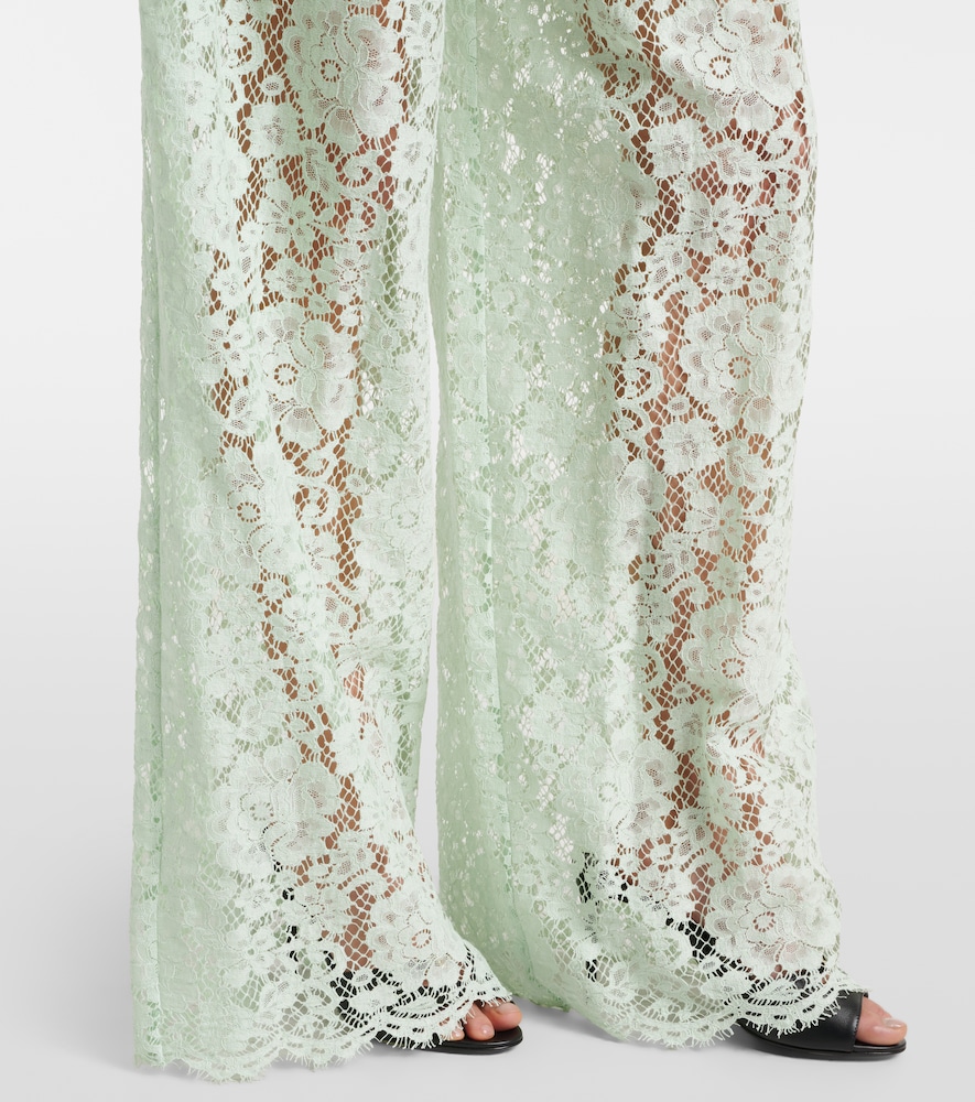  Dolce&gabbana Dolce&gabbana Lace Wide-leg Pants 
