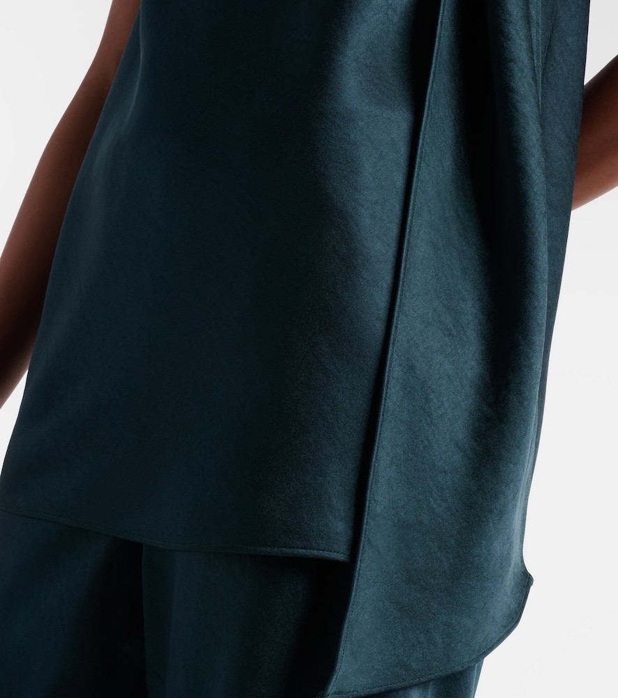  Vince Vince Top Aus Satin 