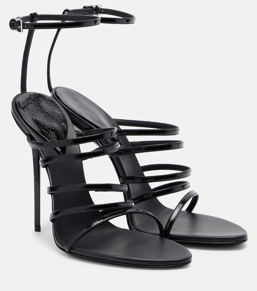 Alaia Alaïa Drop leather sandals