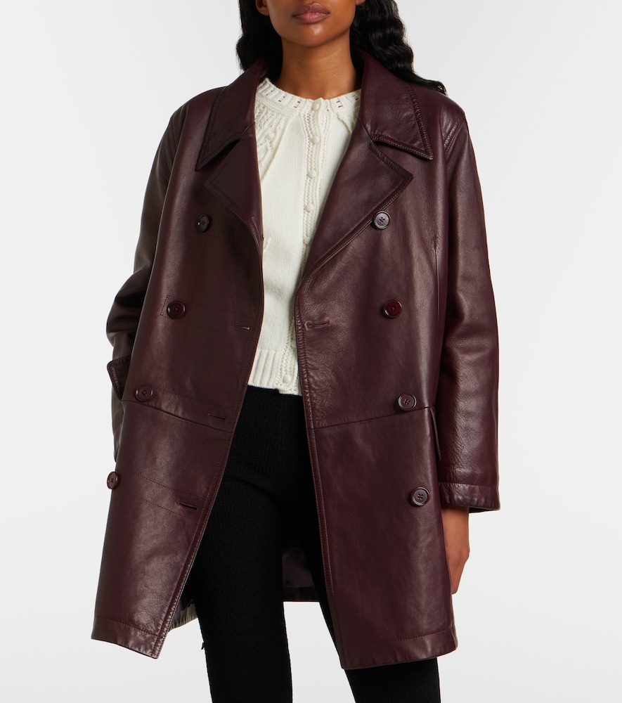  Chloe Chloe Leather Coat 