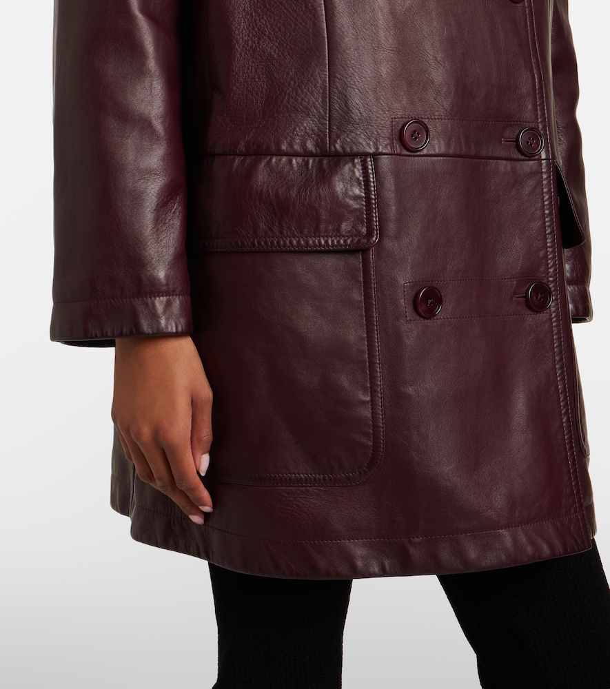  Chloe Chloe Leather Coat 