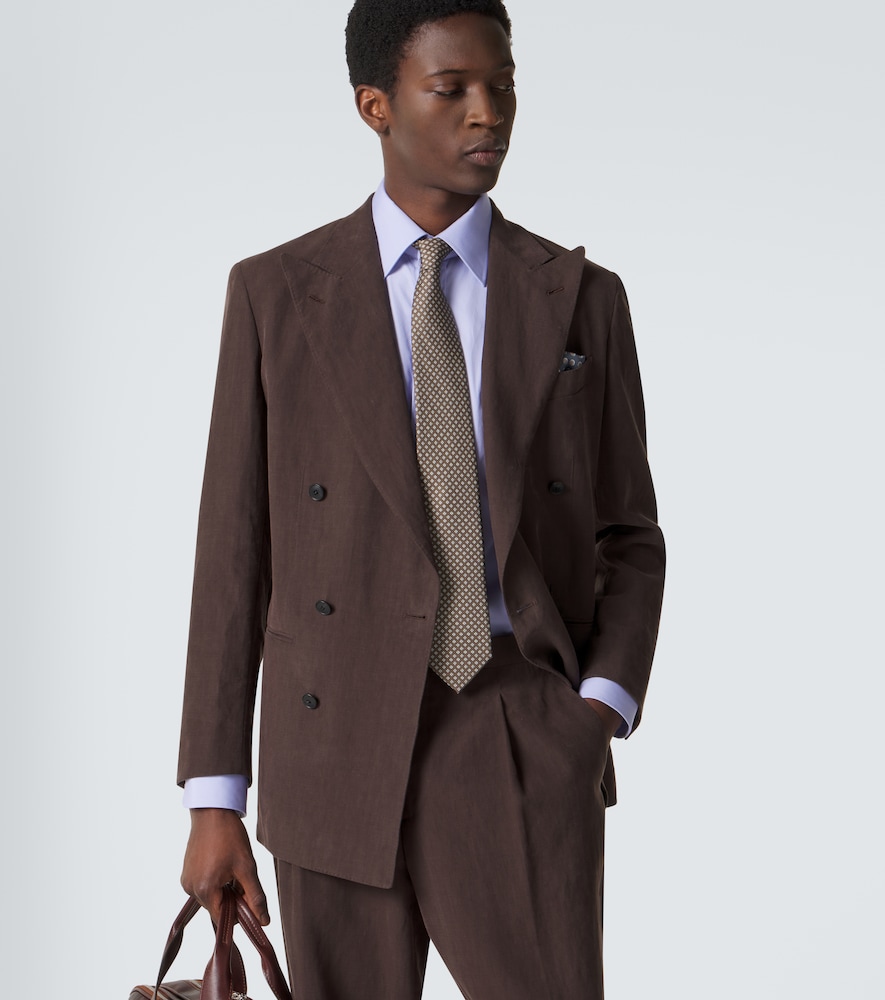  Brioni Brioni Krawatte Aus Seiden-jacquard 