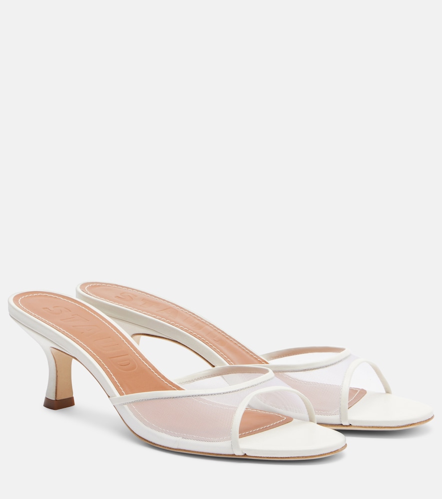 Staud Brigitte mesh mules