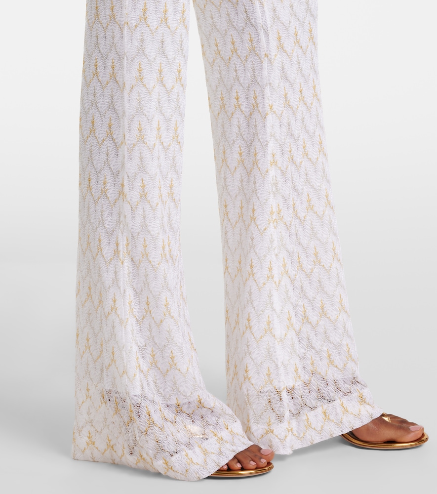  Missoni Missoni Schlaghose Aus Häkelstrick 