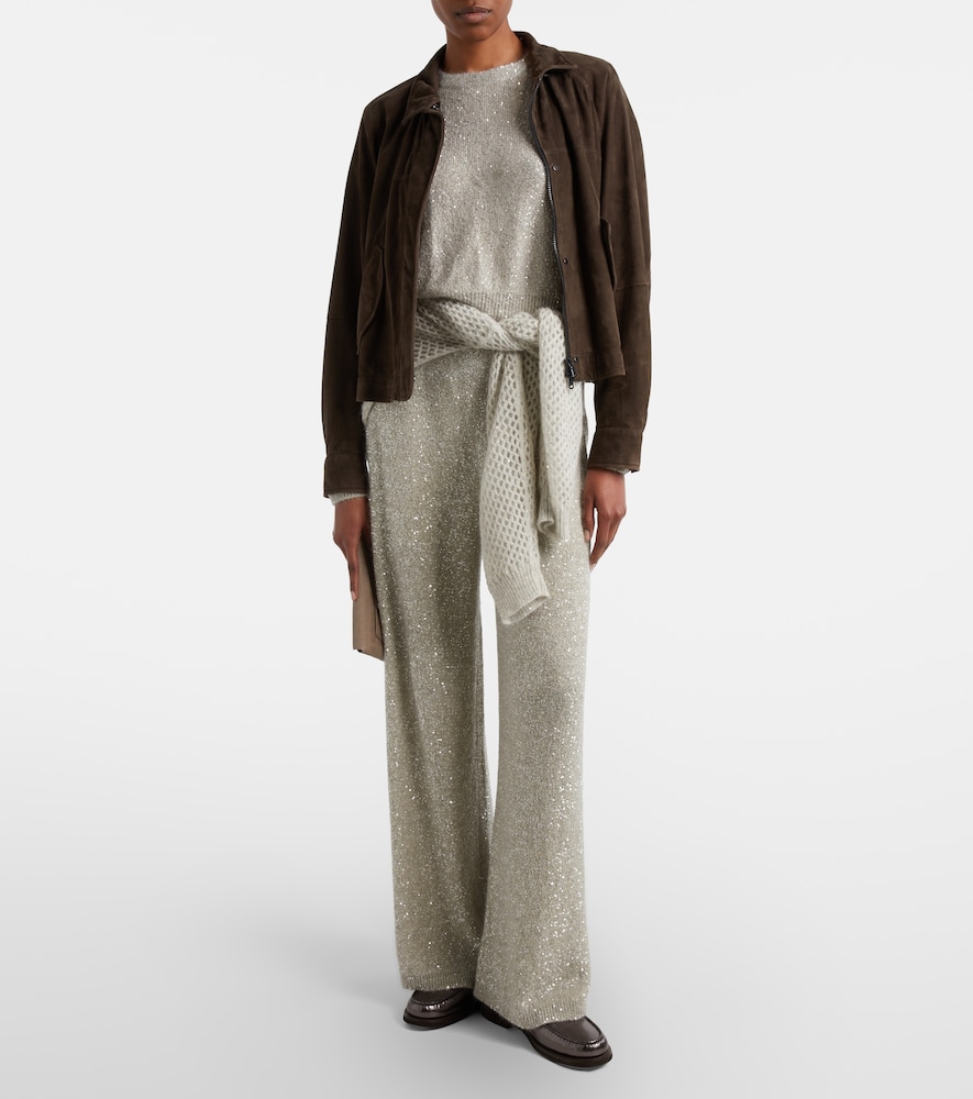  Brunello Cucinelli Brunello Cucinelli Sequined Sweater 