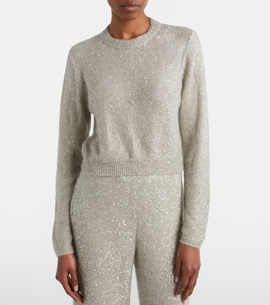  Brunello Cucinelli Brunello Cucinelli Sequined Sweater 