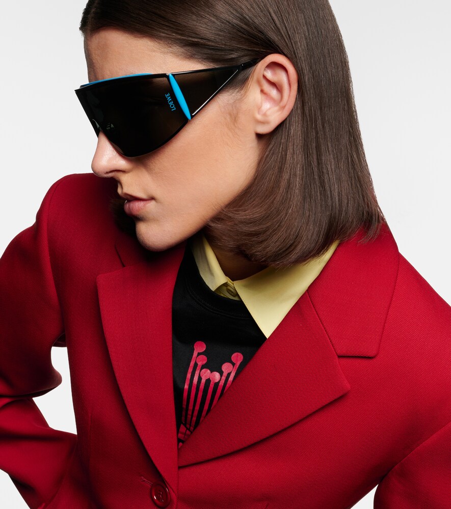  Loewe Loewe Fashion Show Shield Sunglasses 