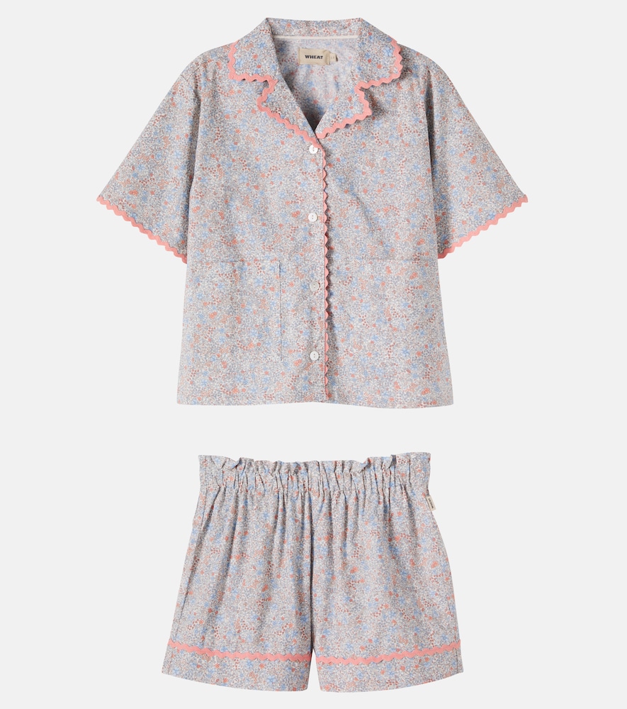  Wheat Wheat Set Vilma Aus Hemd Und Shorts Aus Baumwolle 